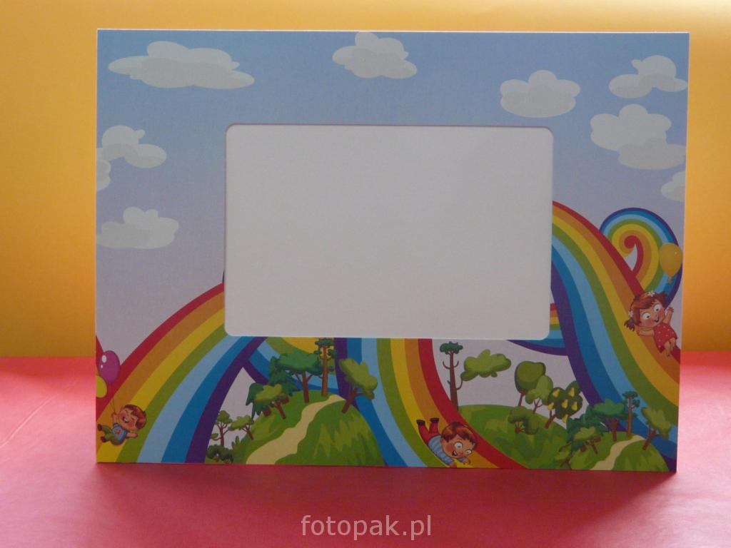 Szeroka ramka kartonowa zje�d�alnia 10x15